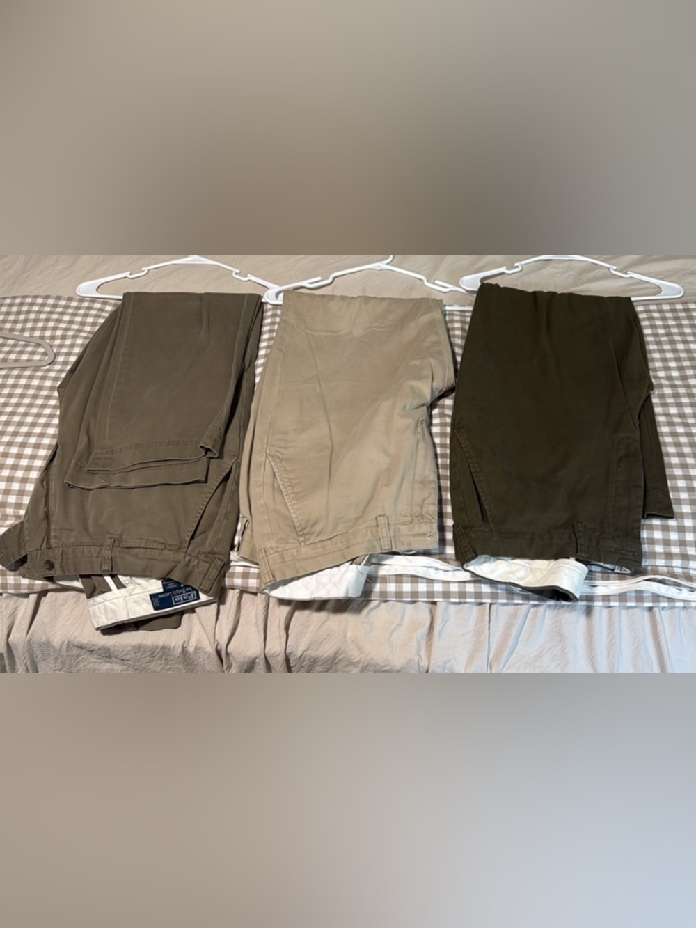 Ralph Lauren Polo Men's Casual Chino Pants - Olive, Khaki, Dark Green